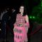 Ameesha Patel poses for the media at Arpita Khan's Wedding Reception