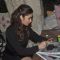 Alia Bhatt signs her autograph on Femina's New Cover at the Launch