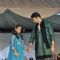 Viraf Phiroz Patel walks the ramp with a small girl at Wellingkar's 26/11 Tribute