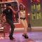 Prabhu Deva performs with a fan on Comedy Nights with Kapil