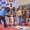 Neetu Chandra clicks a selfie with dancers at NBA JAM Powered by Jabong.com Event