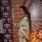 Usha Nadkarni poses for the media at Zee Rishtey Awards