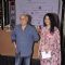 Mahesh Bhatt poses with a guest at Japan Film Festival Meet