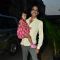 Rohan Sippy poses with his daughter at Azad Rao Khan's Birthday Bash