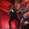 Shahrukh Khan performs with Akshat Singh at the Opening of Got Talent - World Stage Live
