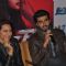 Arjun Kapoor interacts with the audience at the Promotions of Tevar at Jaipur