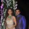 Shilpa Shetty and Raj Kundra pose at the Sangeet Ceremony of Riddhi Malhotra and Tejas Talwalkar