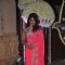 Priyanka Chopra poses for the media at the Wedding Reception of Riddhi Malhotra and Tejas Talwalkar