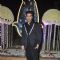 Karan Johar poses for the media at the Wedding Reception of Riddhi Malhotra and Tejas Talwalkar