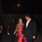Siddharth Roy Kapoor and Vidya Balan snapped at the Wedding Reception of Riddhi Malhotra and Tejas