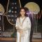 Juhi Chawla poses for the media at the Wedding Reception of Riddhi Malhotra and Tejas Talwalkar