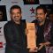 Shankar Mahadevan and Ehsaan Noorani pose with their Award at Big Star Entertainment Awards 2014