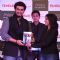 Arjun Kapoor receives a gift at the Launch of the Latest Issue of Filmfare Magazine