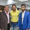 Shreyas Talpade poses with guests at the Launch of Building Bricks