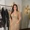 Elli Avram tries out various outfits at Seema Khan's Christmas Collection Launch