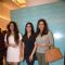 Sridevi poses with her daughters at After Shock's Store Launch