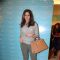 Sridevi poses for the media at After Shock's Store Launch