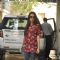 Karisma Kapoor poses for the media at the Get-to-Gather for a Christmas Lunch