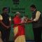 A Senior Actress receives an award at Dadasaheb Phalke Marathi Awards