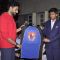 Abhishek Bachchan launches the Jersey of Jamnabai Narsee School's World-class Multisport Court