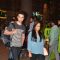 Arpita Khan and Aayush Sharma were snapped at Airport