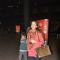 Gayatri Joshi was snapped with her son at Airport