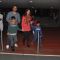 Gayatri Joshi was snapped with her family at Airport