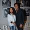 Sulaiman Merchant poses with wife at Dabboo Ratnani's Calendar Launch