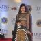 Mannara Chopra poses for the media at Lion Gold Awards