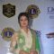 Shafaq Naaz poses for the media at Lion Gold Awards