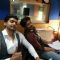 Gurmeet Choudhary and Ali Fazal pose during the Promotions of Khamoshiyan on Radio City 91.1 FM