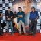 Ahmed Khan interacts with the audience at the Song Launch of Badlapur