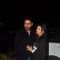 Abhishek Bachchan and Aishwarya Rai Bachchan pose for the media at Farah Khan's Birthday Bash