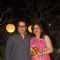 Ramesh Taurani poses with wife at Farah Khan's Birthday Bash