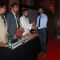 Nandish Sandhu receives an award at Golden Achiever Awards