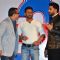 Paresh Rawal, Suniel Shetty and Abhishek Bachchan were snapped at the Launch of Hera Pheri 3