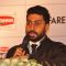 Abhishek Bachchan interacts with the audience at Press Conference of the 60th Filmfare Awards 2014