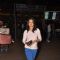 Surveen Chawla was snapped at Airport
