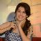 Taapsee Pannu interacts with the media at the Press Meet of BABY in Hyderabad