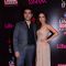 Arbaaz Khan and Malaika Arora Khan pose for media at 21st Annual Life OK Screen Awards Red Carpet