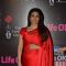 Tabu poses for the media at 21st Annual Life OK Screen Awards Red Carpet