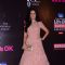 Evelyn Sharma poses for the media at 21st Annual Life OK Screen Awards Red Carpet