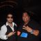Ganesh Acharya poses with Mika Singh at the Launch of the Movie Hey Bro