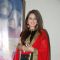 Mahima Chaudhry poses for the media at the Promotions of Hey Bro