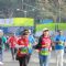 Dia Mirza was snapped participating in Standard Chartered Mumbai Marathon 2015