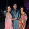 Shatrughan Sinha poses with wife Poonam Sinha and daughter Sonakshi Sinha at the Wedding Reception