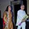 Ila Arun and Gulzar were snapped at the Music Launch of Shamitabh