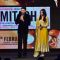 Abhishek Bachchan interacts with the audience at the Music Launch of Shamitabh