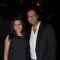 Sulaiman Merchant poses with wife at GoodHomes Awards 2014