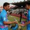 Varun Badola and Rajneesh Duggal were snapped at Mumbai Heroes Match at CCL